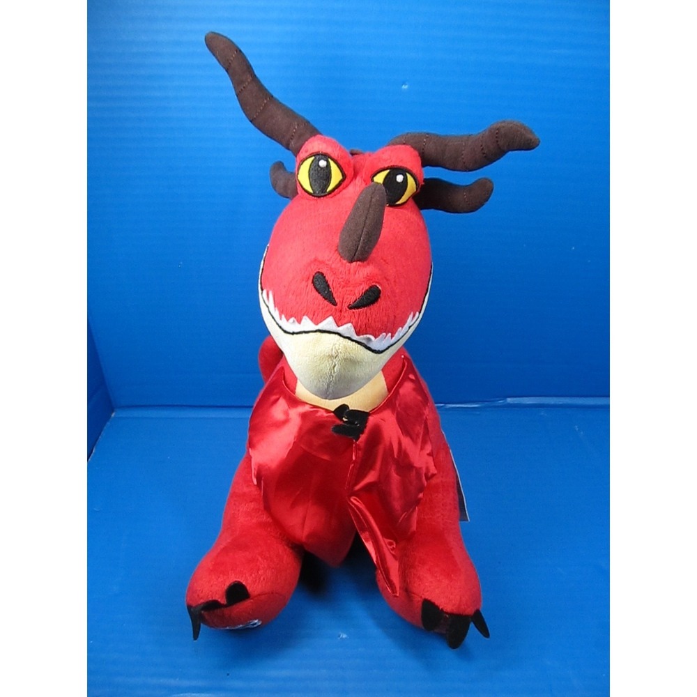 Build a Bear Hookfang How to Train Your Dragon Retired Red Plush BAB